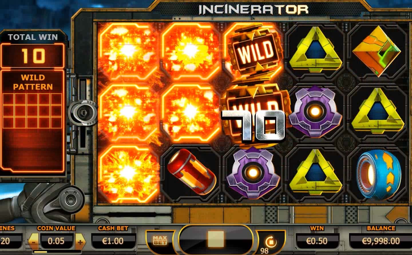 Rules of the game Incinerator