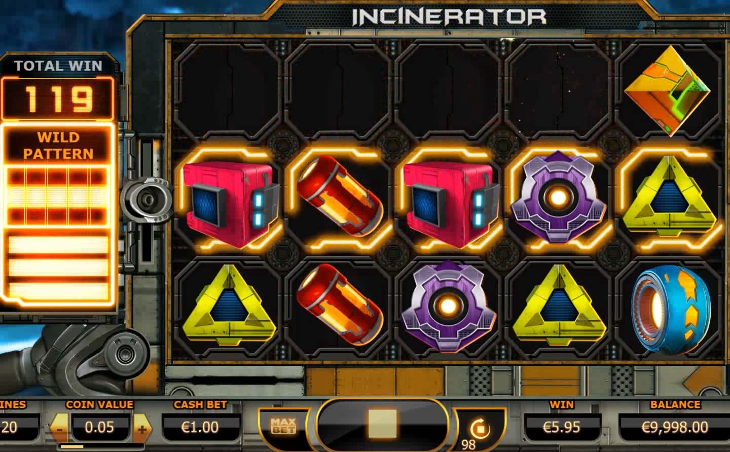 Demo slot Incinerator