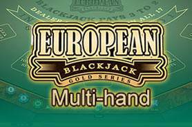 Multi-hand European Blackjack Gold symbol 1