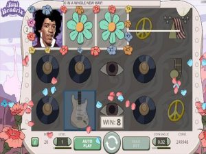 Automat do gier Jimi Hendrix