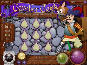Automat do gier Scratch Card: Cavalier Cash