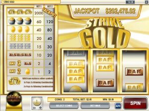 Automat do gier Strike Gold