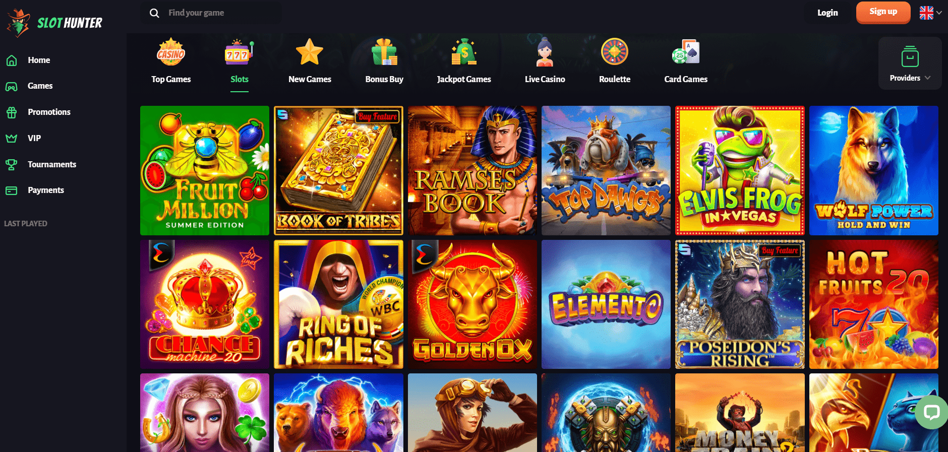 Automaty do gry w kasynie Slot Hunter