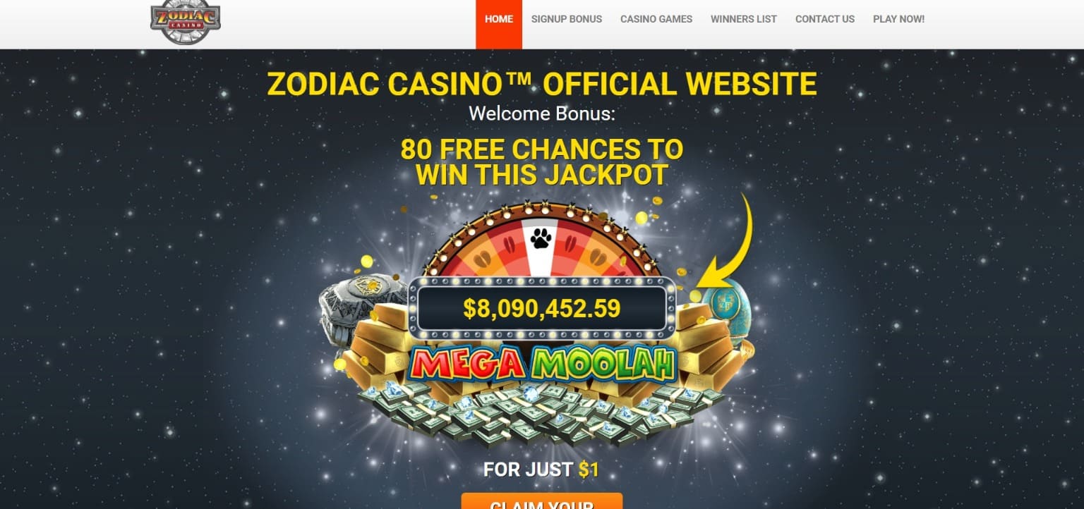 Oficjalna strona kasyna Zodiac
