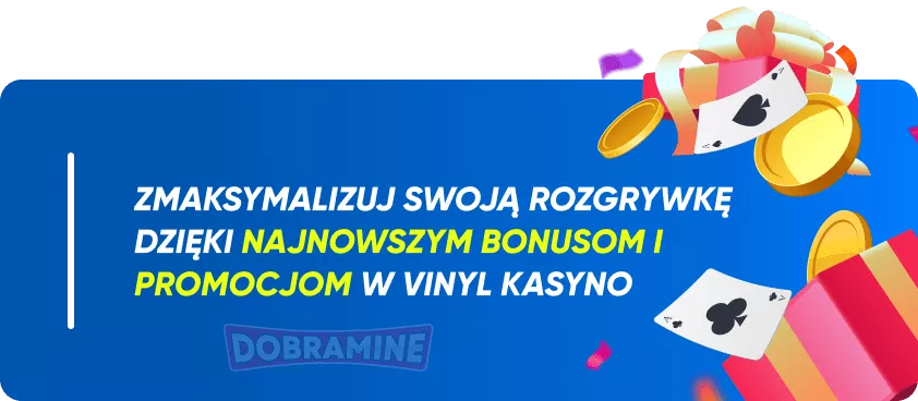 Bonusy w Vinyl Kasyno