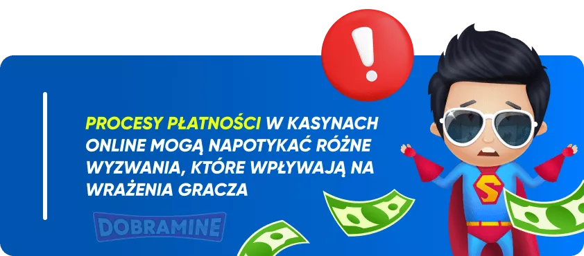 Problemy z płatnościami i rozwiązaniami w kasynach online