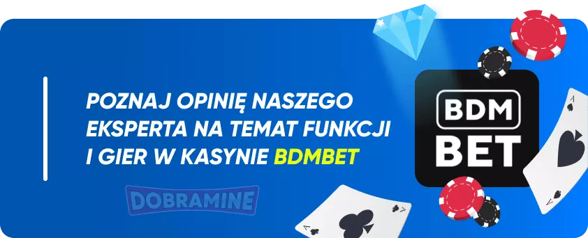 BDMbet kasyno: główne parametry i funkcje