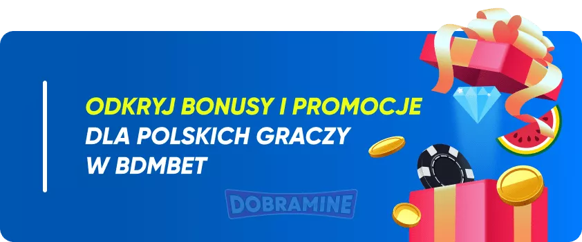 Bonusy w kasynie BDMbet 