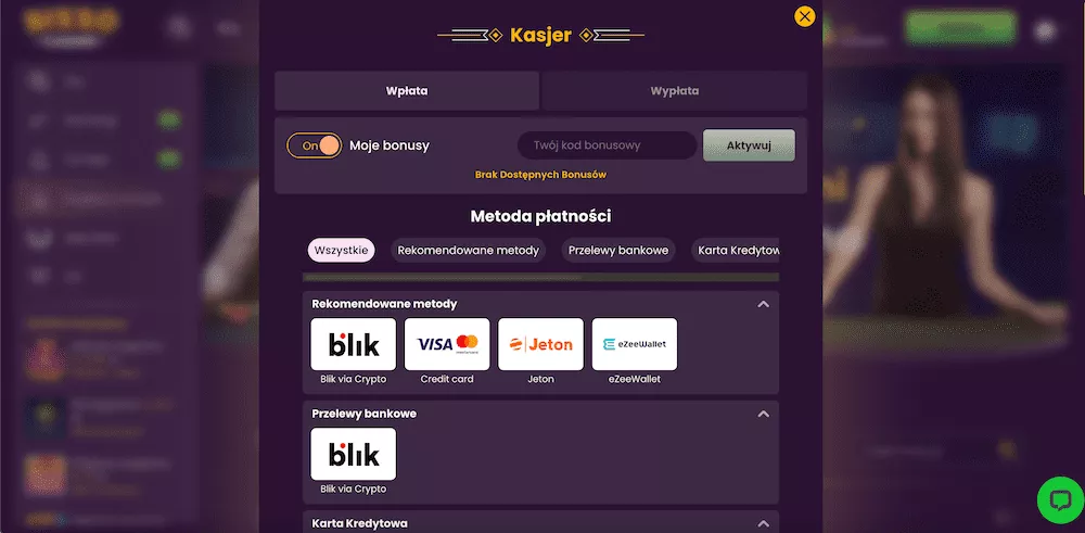 Bizzo Kasyno - Rejestracja4