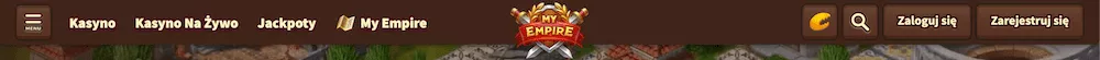 MyEmpire Casino - Rejestracja 1