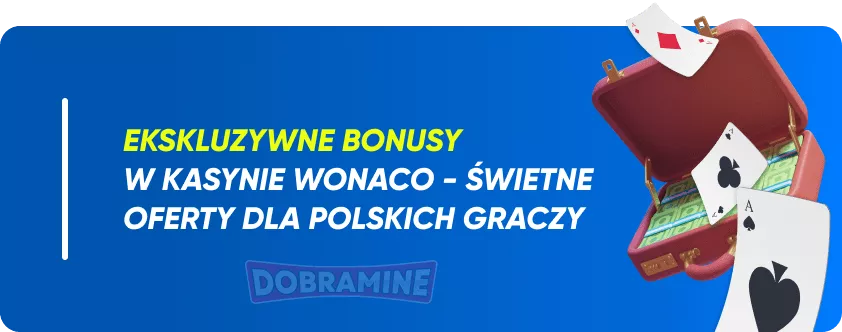 Bonusy Wonaco dla graczy z Polski