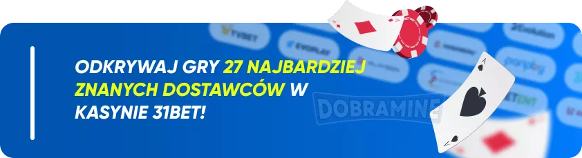 31Bet Dostawcy