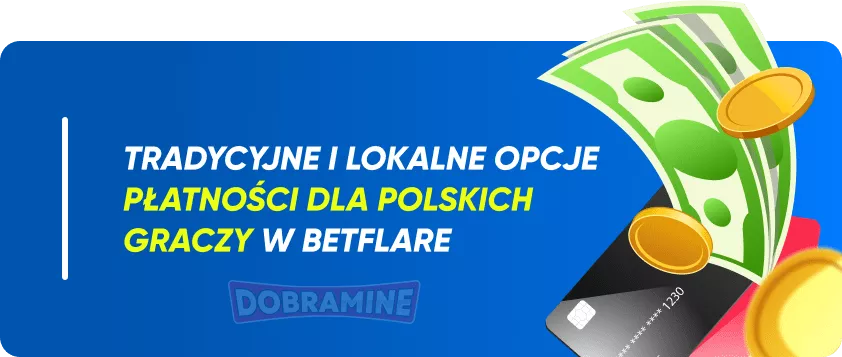 Opcje płatności w BetFlare casino dla polskich graczy