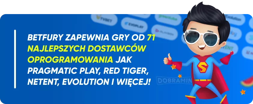 Dostawcy Gier Betfury
