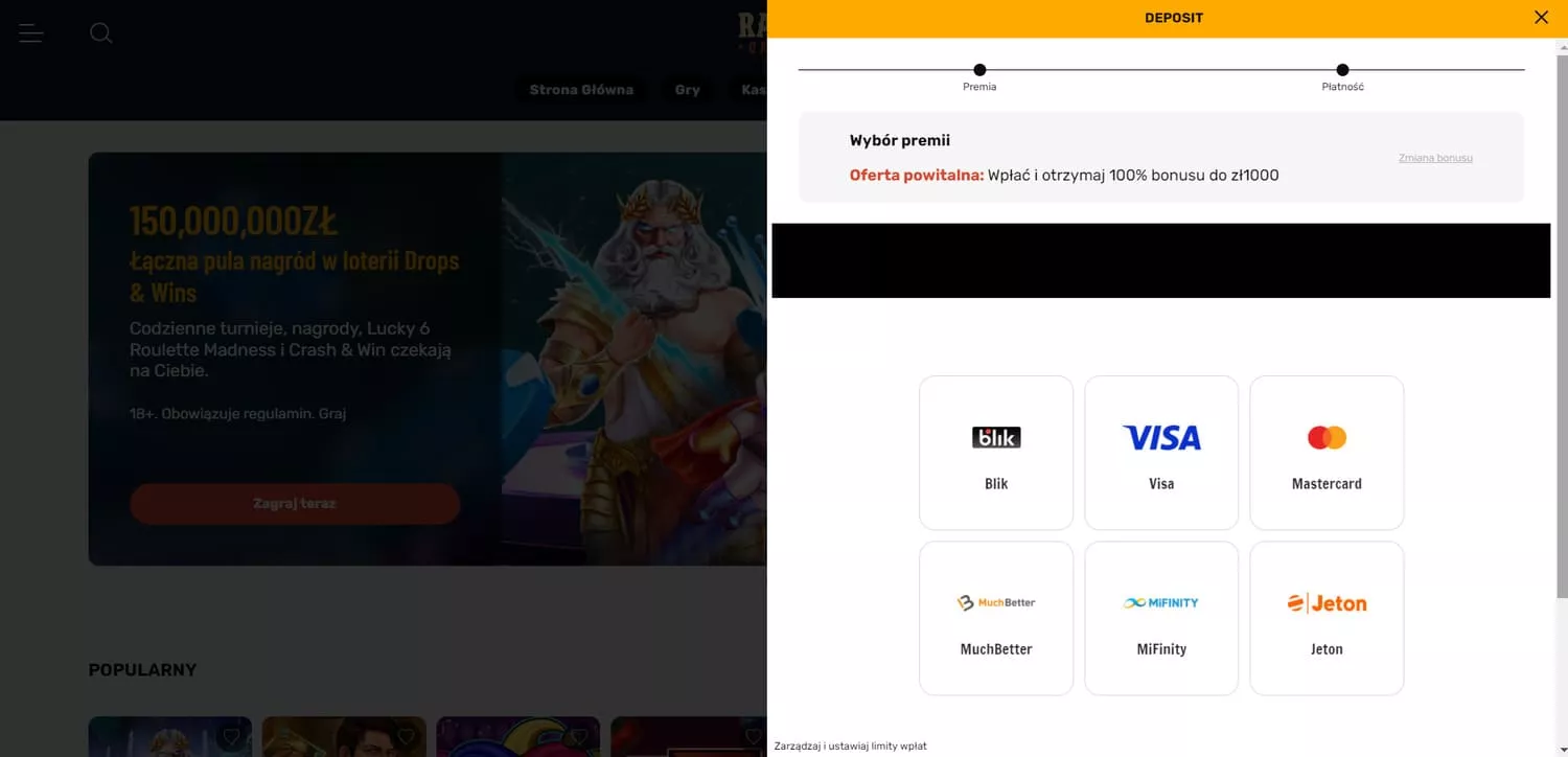 Rapid Casino Depozyt