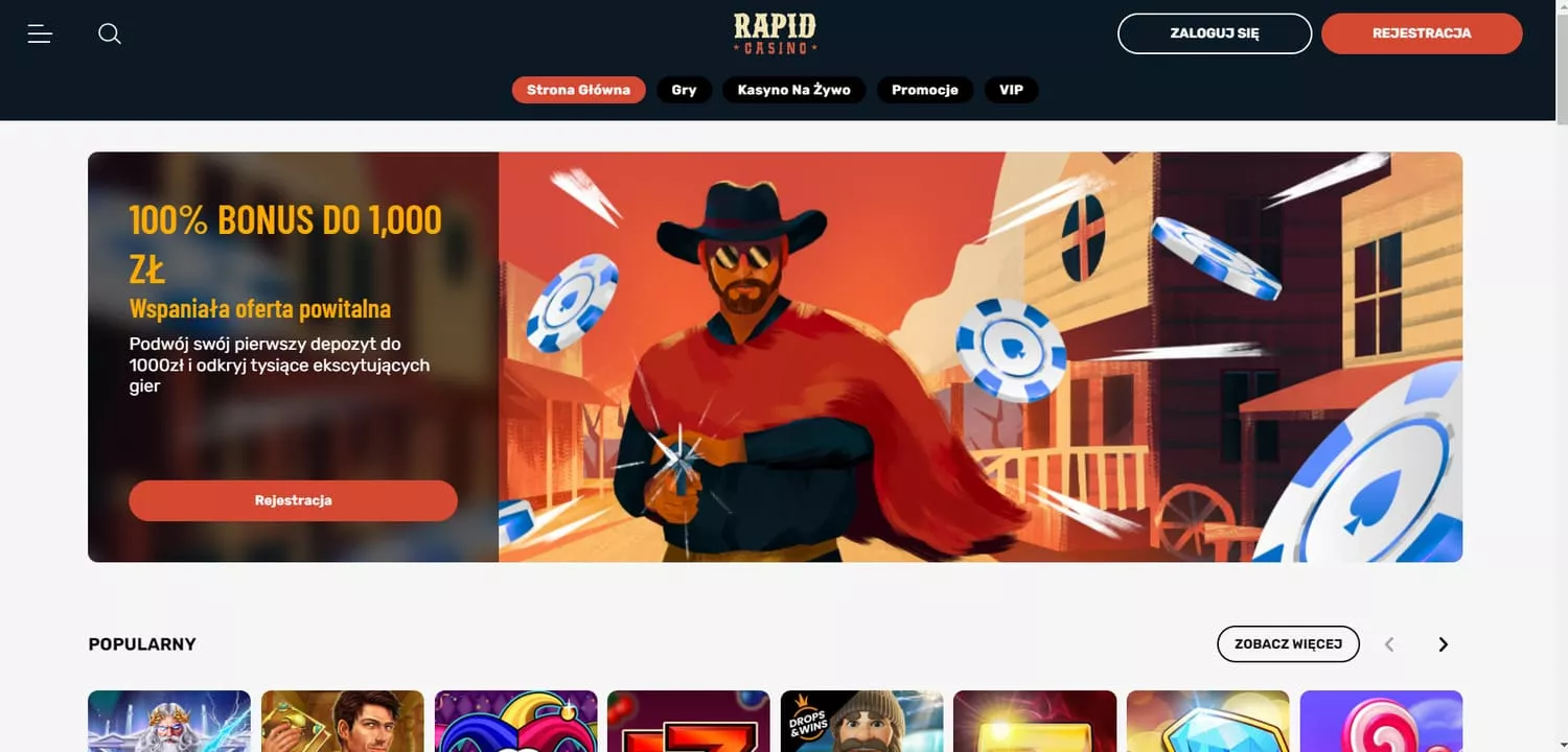 Rapid Casino Strona główna