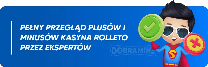 Plusy i minusy kasyna internetowego Rolleto