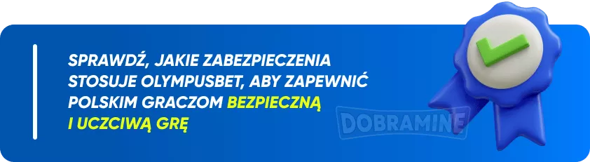 Środki bezpieczeństwa w OlympusBet