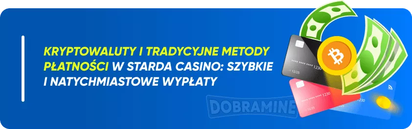 Metody płatności w kasynie Starda