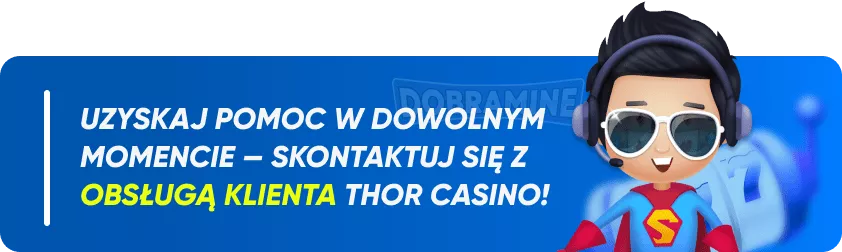 Obsługa Klienta Thor Casino