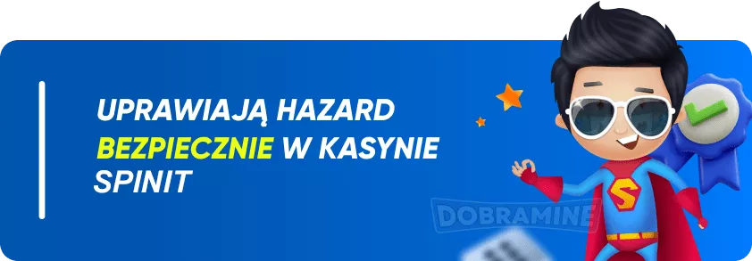 Uprawiają hazard bezpiecznie w kasynie spinit