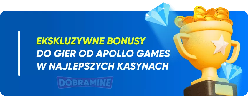 Bonusy za gry Apollo Games w wiodących kasynach dla Polaków