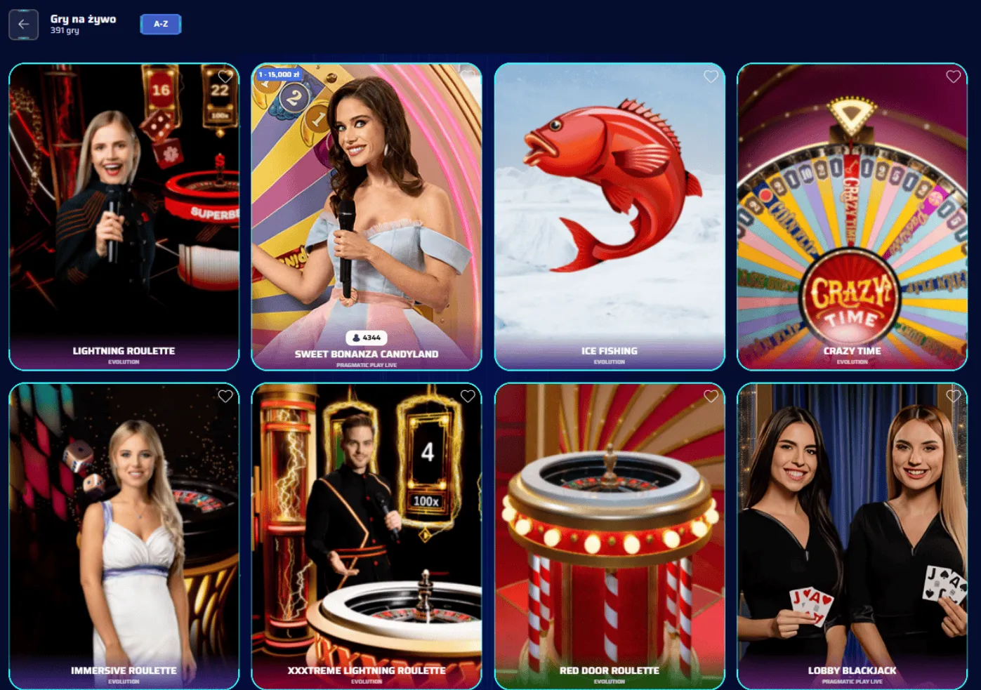 Żywe Gry z Dealerem